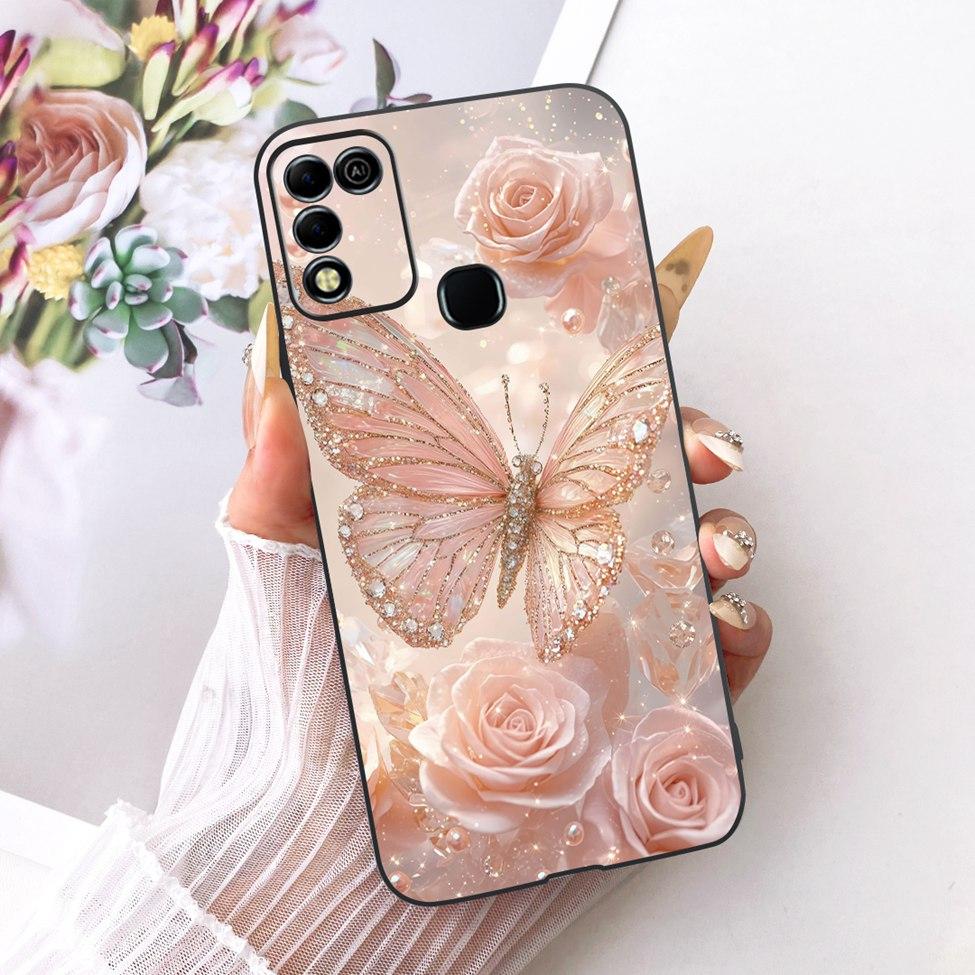 Case For Infinix Hot 11 Play Cover Luxury Fashion Funny Cute Painted Silicone Phone Casing For Infinix Hot 11Play
