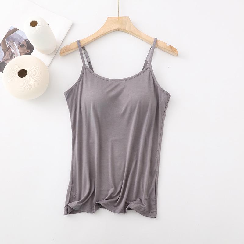 Damen-Schlankheits-Camisole mit integriertem BH und verstellbaren Trägern