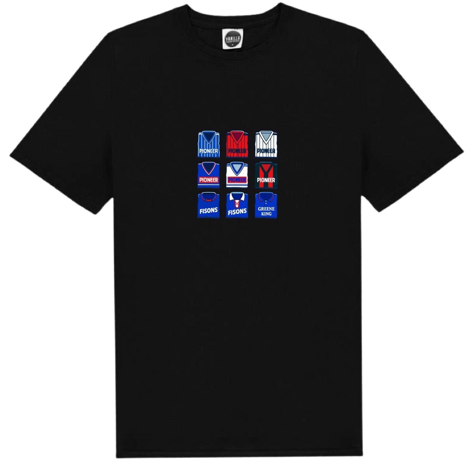 Ipswich Town FC T-Shirt, Shirts Of The Past Shirt M