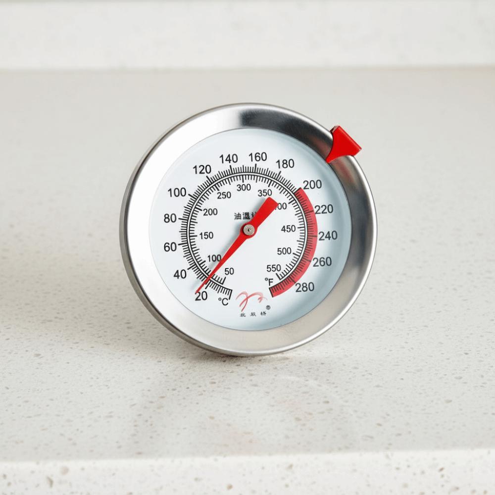 0~300℃ Kitchen Probe Thermomete Large Dial BBQ Thermometer Tester Kitchen Cooking