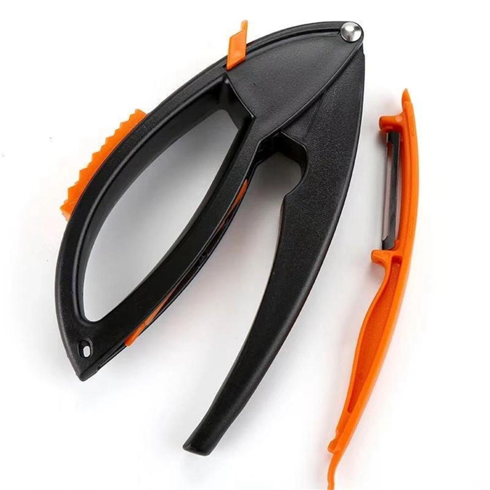 Garlic Press, Garlic Masher, Vegetable and Fruit Peeler, Meat Flosser