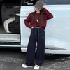 Girls' Fleece-Lined Winter Sweatpants - 2025 Collection for Ages 8-15, Warm and Stylish Casual Pants for Kids and Teens