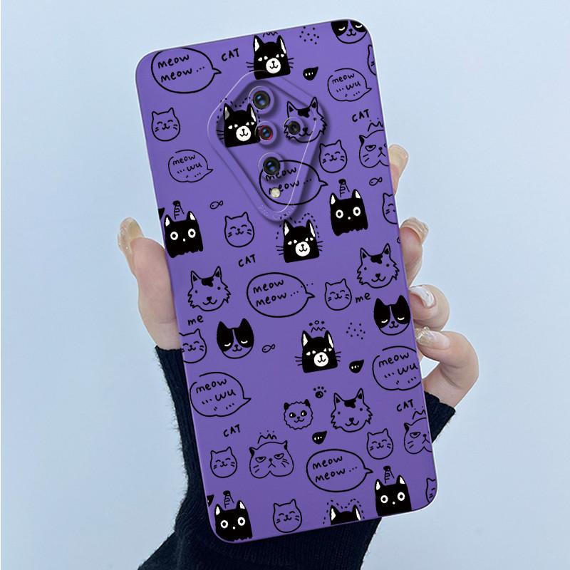 For Vivo S1 Pro Case 1920 PD1945F_EX Cover Lovely Cat Soft Liquid Silicone Matte Phone Case For Vivo X50 Lite V17 Russia Coque
