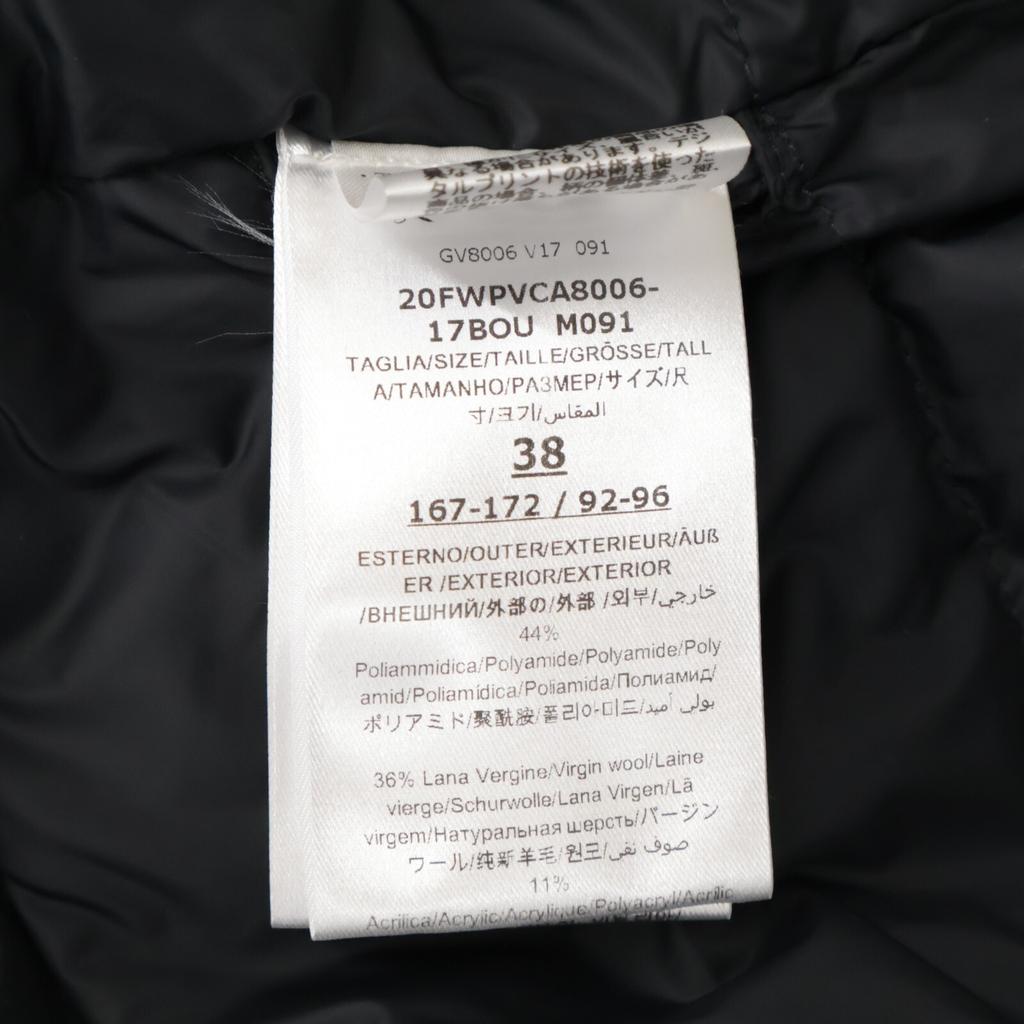 Giambattista Valli 20FWPVCA8006-17BOU Black All-Over Print Padded Jacket Jacket 38 blackUsed