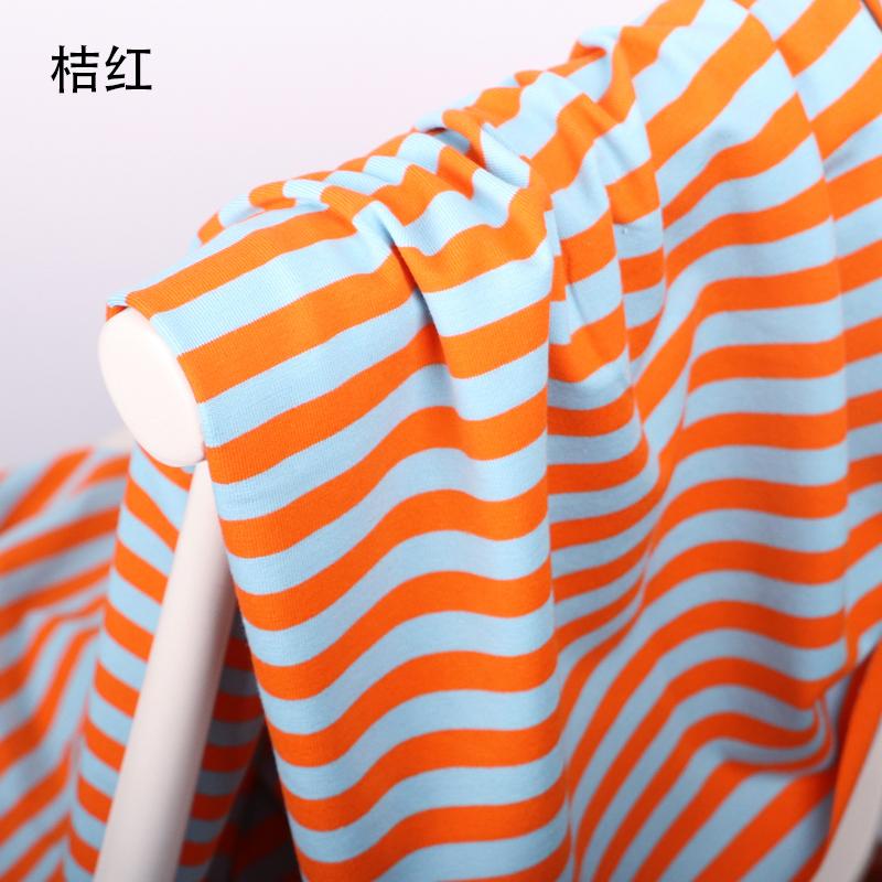 160x50cm Colorful Striped Twill Cotton Sewing Fabric, DIY Bedding Sheet Home Children's Clothing Cloth fabric tissus telas