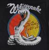 1984 Whitesnake Slide It Gira Europea Negra Unisex S-23XL D024 Camiseta Unisex