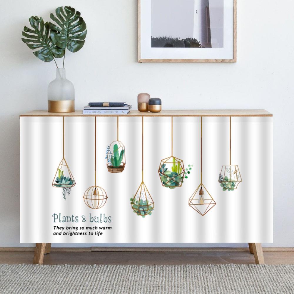 

Самоклеящиеся кухонные шторы Пылезащитная занавеска на дверцу шкафа Домашнее украшение 06