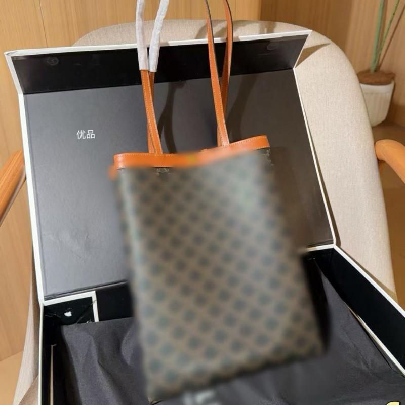 Flache Shopper-Tasche im Vintage-Stil für Damen, große Schulterhandtasche mit Reißverschlussfach 28x33cm