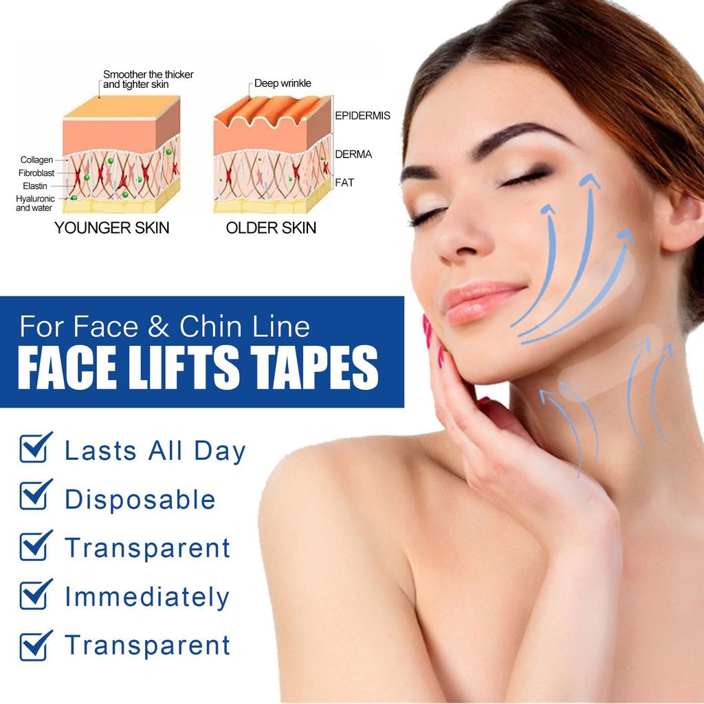 Face Lifting Patch, Used To Reduce Facial Fine Lines, Nose And Lips, Loose Skin, Firm And Lift V-face Patch.