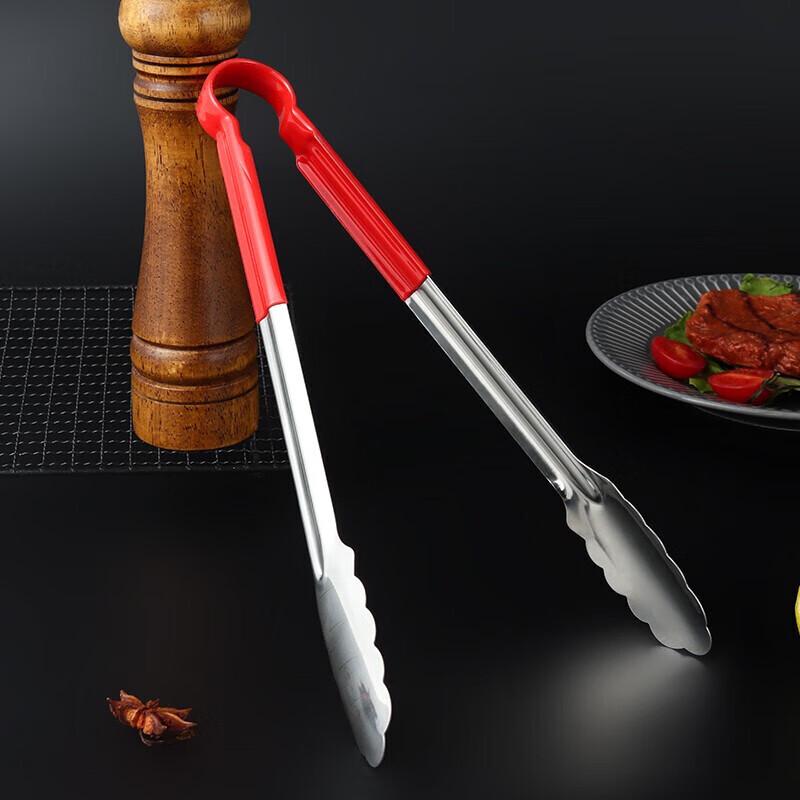 Stainless Steel BBQ Food Tongs