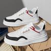 22 scarpe da ginnastica casual con plateau, colore a contrasto, alla moda, per la primavera