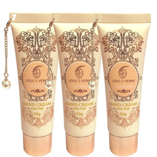 [Set] Jules Vernis Fragrance Hand Cream Withnail Citran Bonheur (Amazing Citrus Scent) 50g (3)
