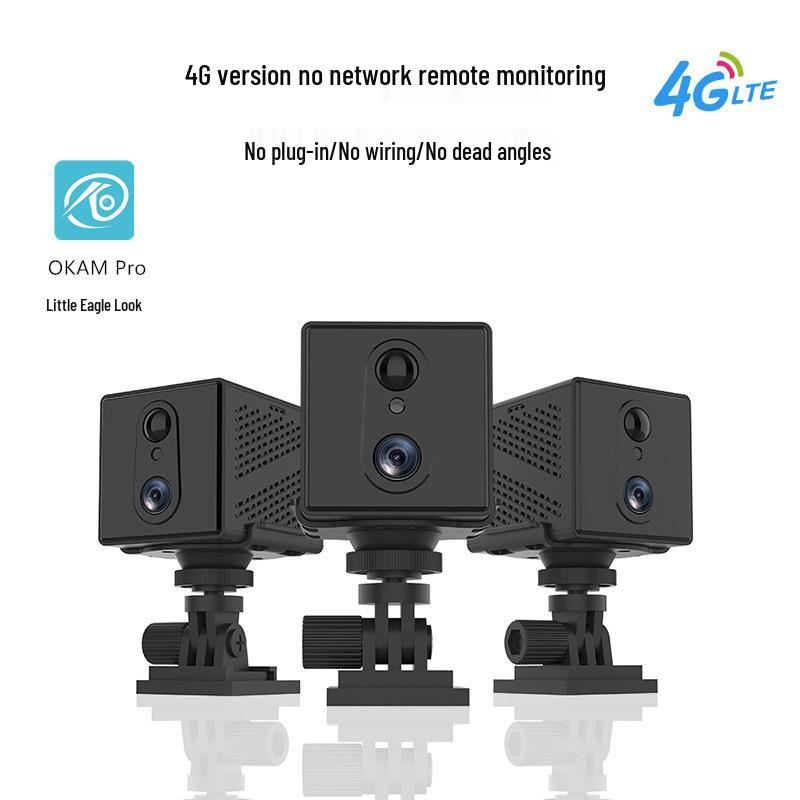 

Okam Little Eagle 4G HD Акумуляторна домашня камера безпеки з дистанційним моніторингом WiFi Version