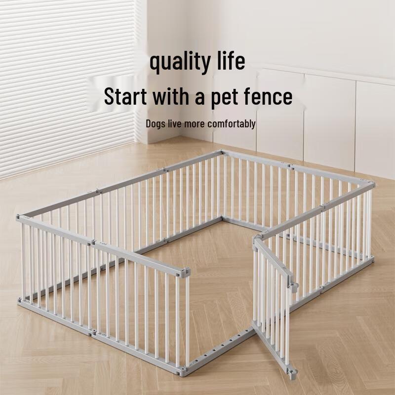 Gureide Edelstahl Indoor Haustierlaufstall