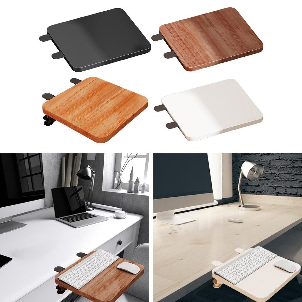 Desk Extension Shelf Board Desk Extension Tray Foldable for Computer Table Practical Workstation Organizer Arm Rest Expansion