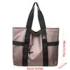 Waterproof Male Tote Bag Large Capacity Nylon Duffle Bag Zipper Men Shoulder Bag  Streetwear