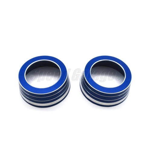 Speed arage Nissan New Note E13 SNE13 Type Air Conditioner Switch Dial Ring Cover Frame Garnish Blue for NISSAN NOTE 2020 Interior Dress Up Custom