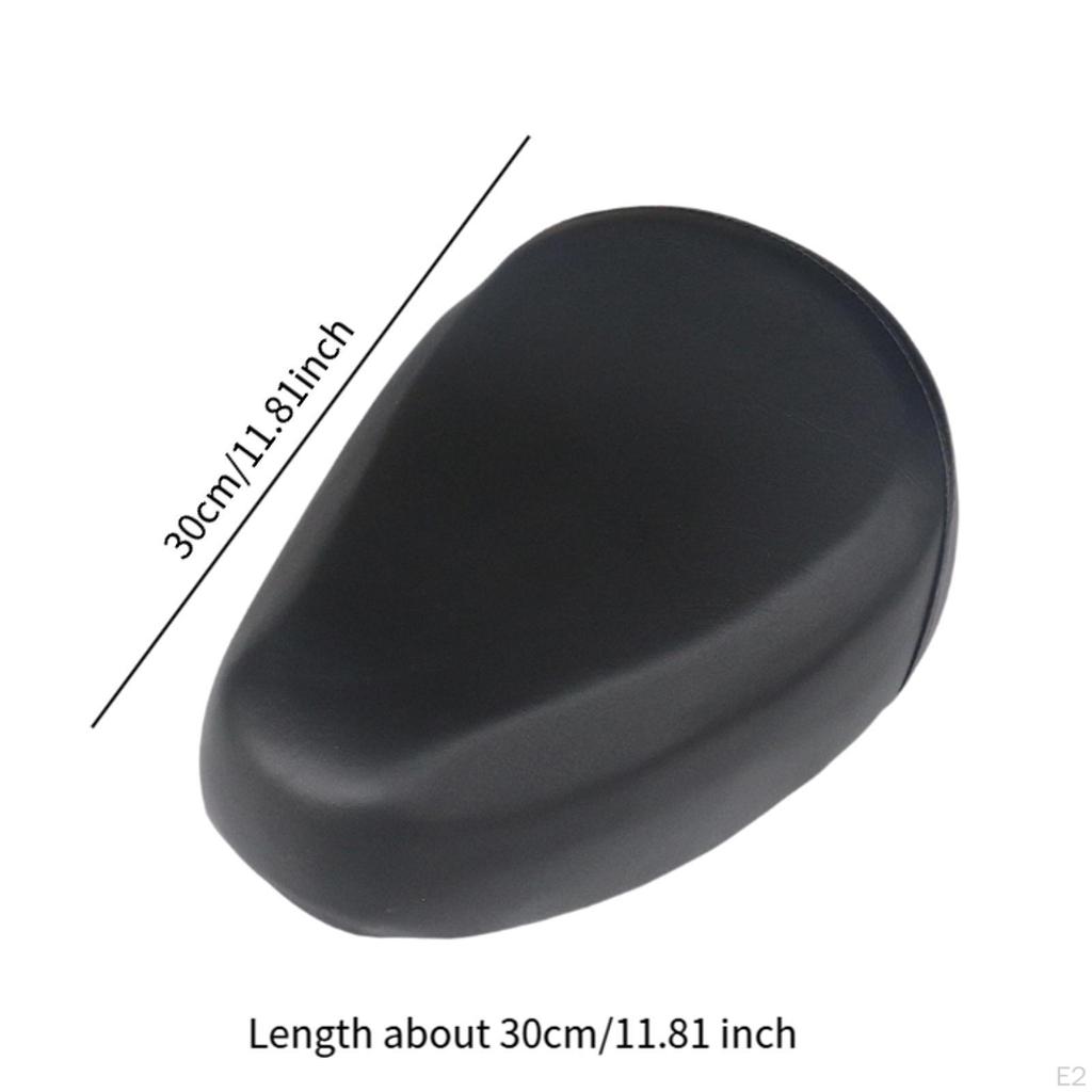 Motorcycle Solo Seat Motorbike Saddle Electric Equipment Detachable for Men and Women