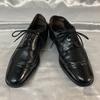 Regal Wingtip Leather Dress Shoes Black 25.5 EEEE(USED)