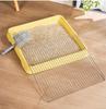 Stainless Steel Large Dog Toilet with Anti-Stomp Mesh for All Dog Sizes