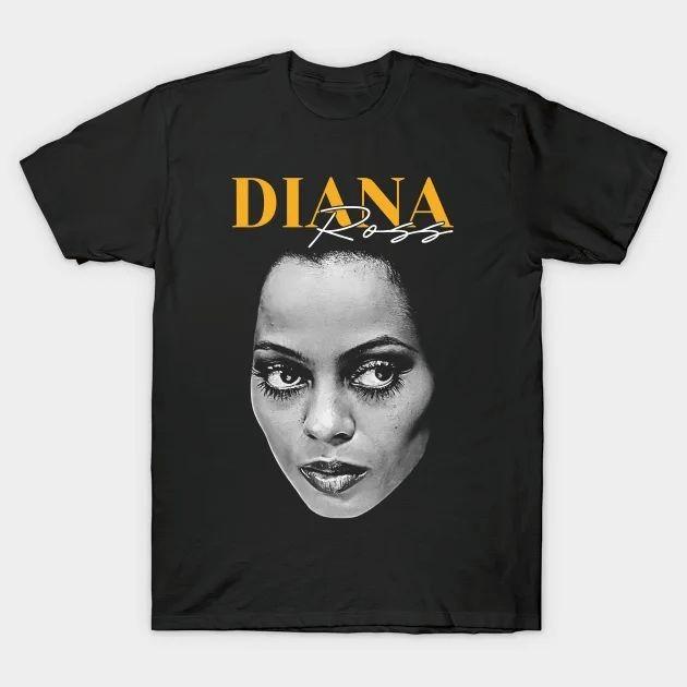 

New Diana Ross Photo Tshirt All Size S to 5XL NZL230 Unisex T-Shirt XL