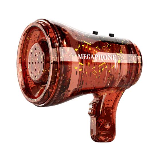 Mini roh klíčenka nahrávatelný ruční reproduktor hudební přehrávač taška přívěsky hračka měnič hlasu pro večírky akce