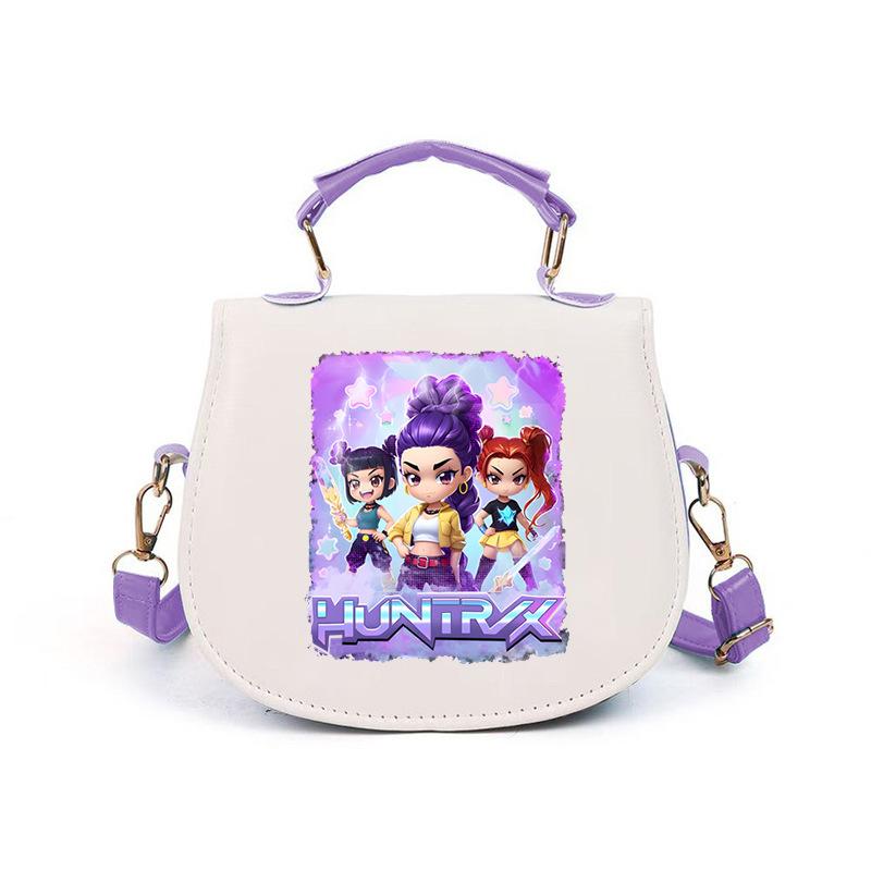 Kpop Animation Cartoon Printing Korean Version Of The Trend Handbag Multi-Function Portable Shoulder Messenger Bag