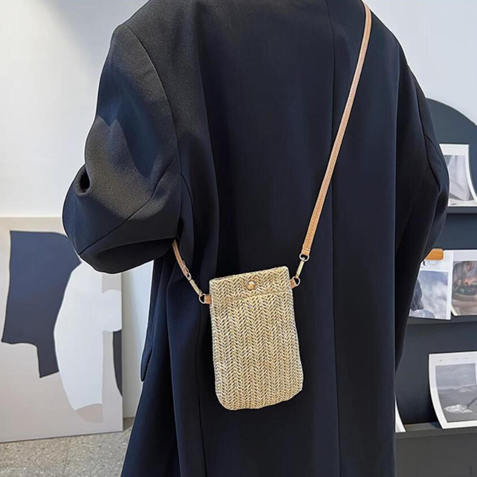 Женская сумка через плечо модная легкая кошелек плечевая плетеная ручная сумка для отпуска Regular 790₽