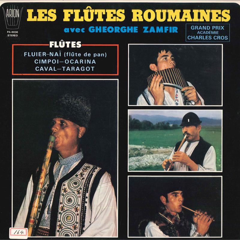 

LP Record VARIOUS Les Flutes Roumaines PA6036 ARION Japan World Music Used