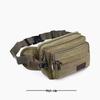 Li Shen Men's Multi-functional Canvas Waist Bag