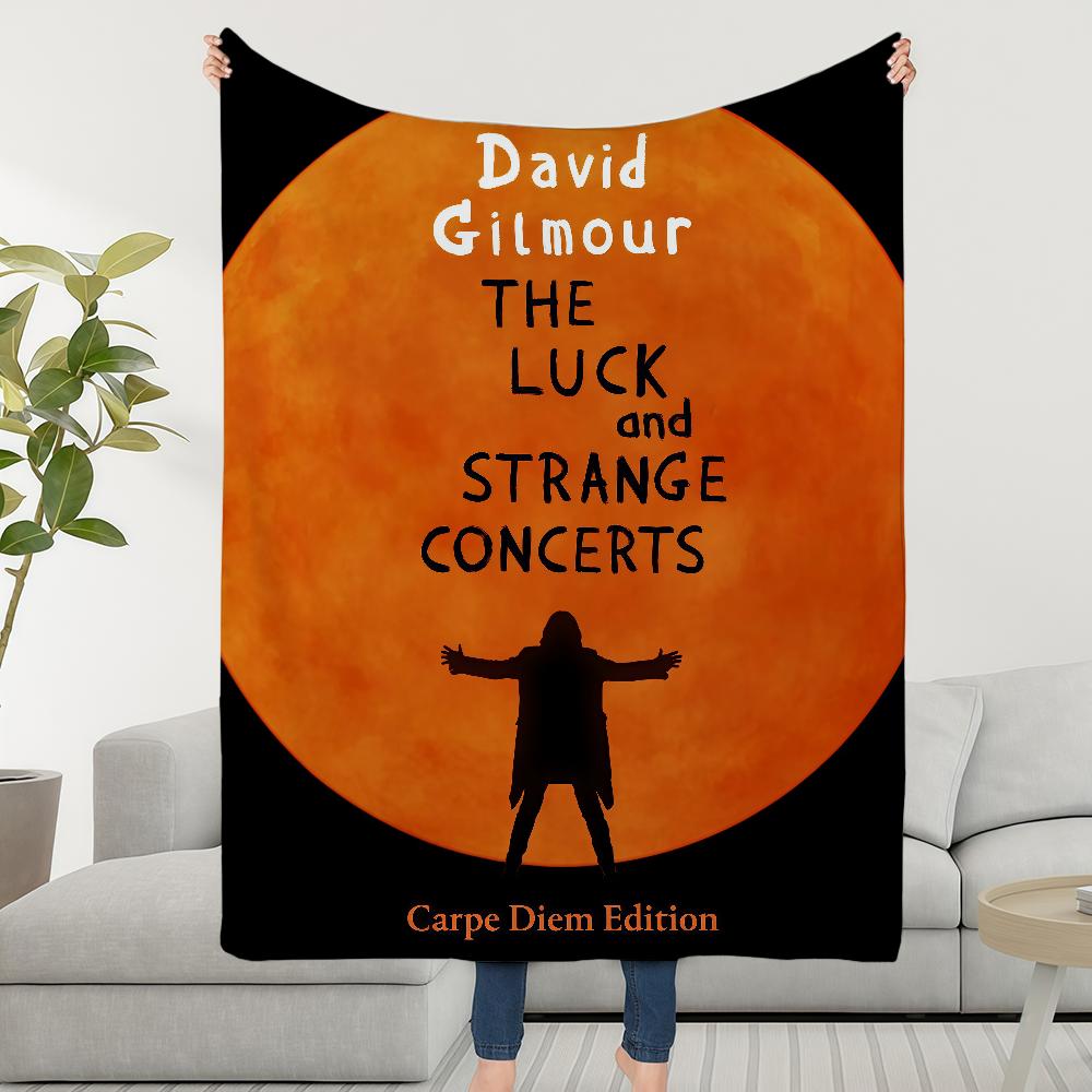 Blanket Throw Super Cosy Plush Living Room Singer Sofa D-DavidS-ES Couch 2025 Childish Album Birthday G-GilmourS-ES Gifts