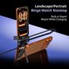 240W USB C Fast Charge Cable with Built-in Phone Stand Foldable Holder Data Wire for Iphone 17 16 Laptop Tab K4G9