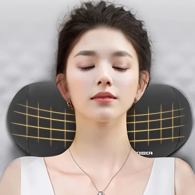 [Ergonomic Cervical Pillow] Ergonomic Neck Support Pillow | 1pc Contoured Cervical Pillow for Sleeping, Breathable Polyester, Hand Wash Only