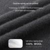 SNOWFLYING Women's Seamless 100% Wool Knit Sweater Vest