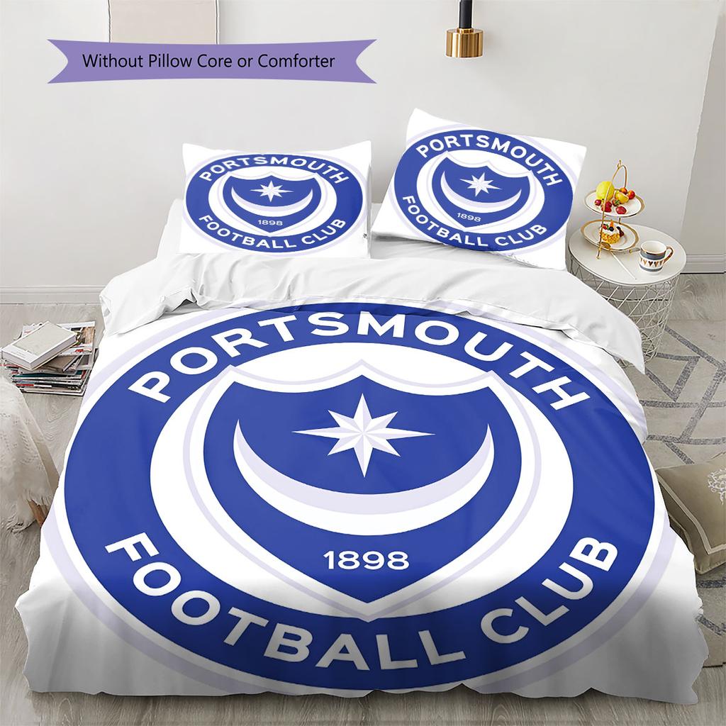 Set Copripiumino Trapuntato Portsmouth Copripiumino Federa Decorazione per la Casa Regalo di Compleanno (1 * copripiumino + 2 * federa, senza nucleo)