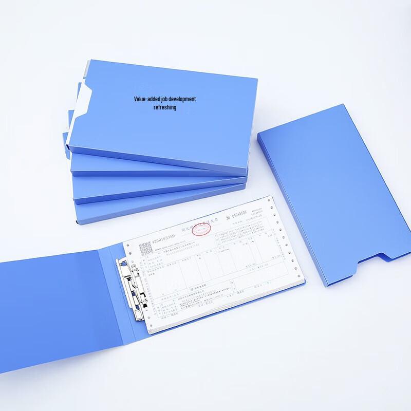 Deli VAT Invoice Folder синий