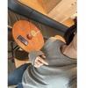 Lace T 2026: Stretchy Drop Shoulder Long Sleeve Embroidery T-Shirt for Spring/Autumn