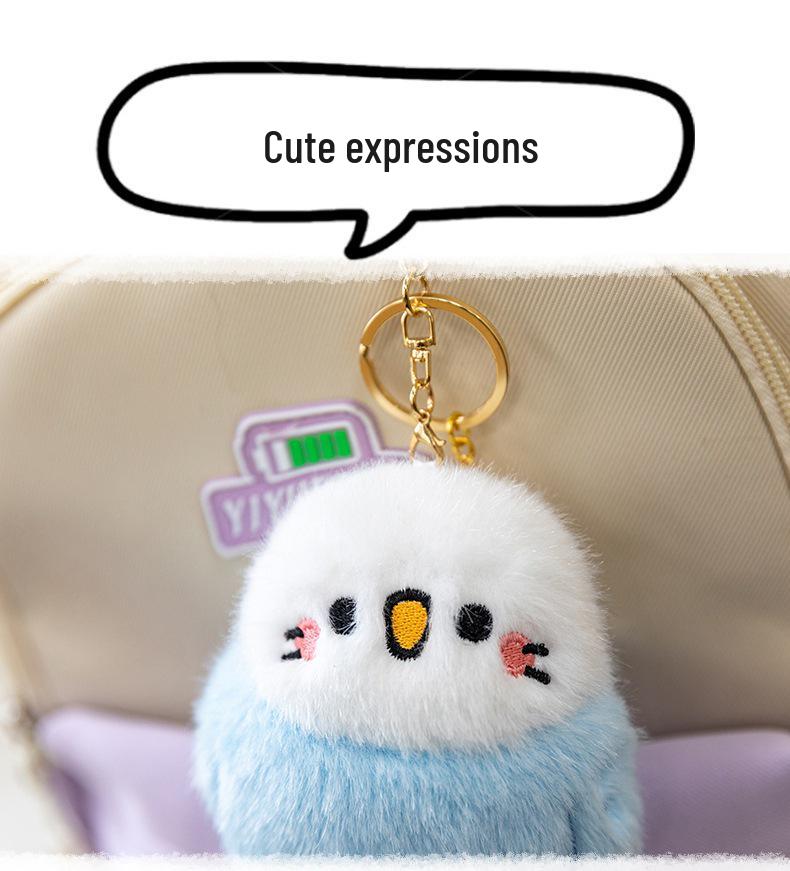 Grenzüberschreitender kleiner Vogelzwitscher-Anhänger: Stofftier & Schlüsselanhänger für Kinder