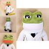 Sad Frog Pepe Plush Toy Cute Doctor Shaped Stuffed Animal