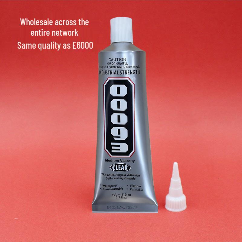 Adeziv GSE600 cu Viscozitate Ridicată în Tub de Aluminiu pentru Ornamente DIY