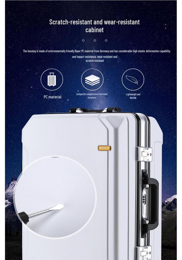 Premium 22” Sitz-Reisekoffer für Damen & Herren, 20” Handgepäck für Studenten, 26” Großraum-Geschäfts-Trolleykoffer