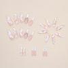 Long Ballet Snake Flower Diamond Nail Art Sweet Cool ins Wind Sweet Cool Spice Girl, Wear Nail