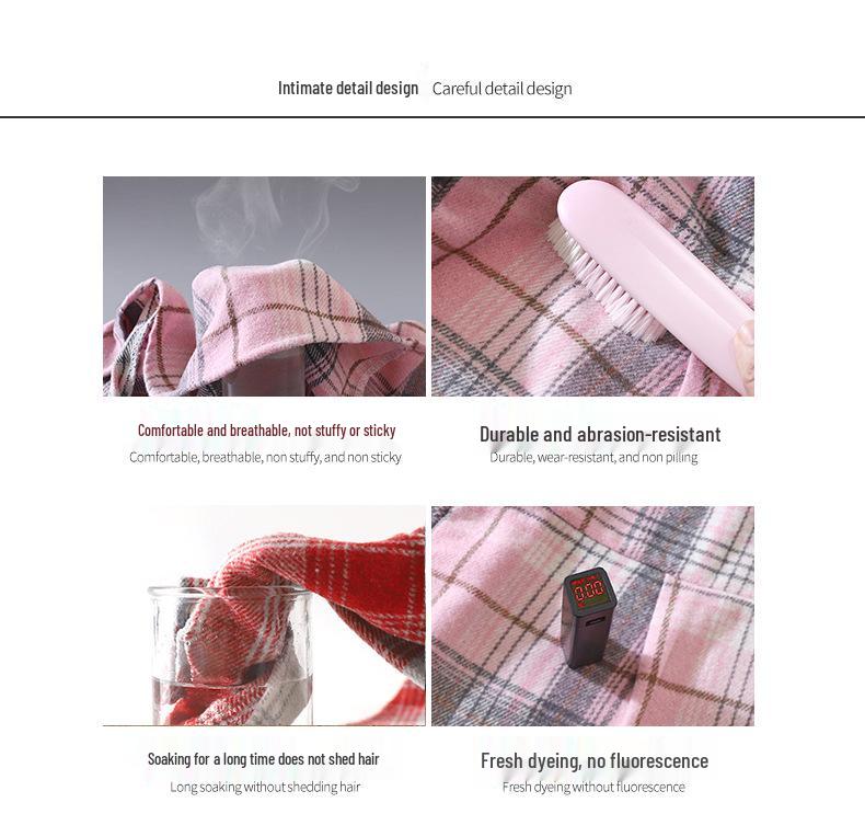 Unisex Retro Plaid Long Sleeve Shirt/Cardigan with Lapel for Kids