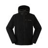 Timberland Three-In-One Protective Shell Fleece Windproof Waterproof Warm Jacket Men Jacket Black Dark-Olive A696HDX8