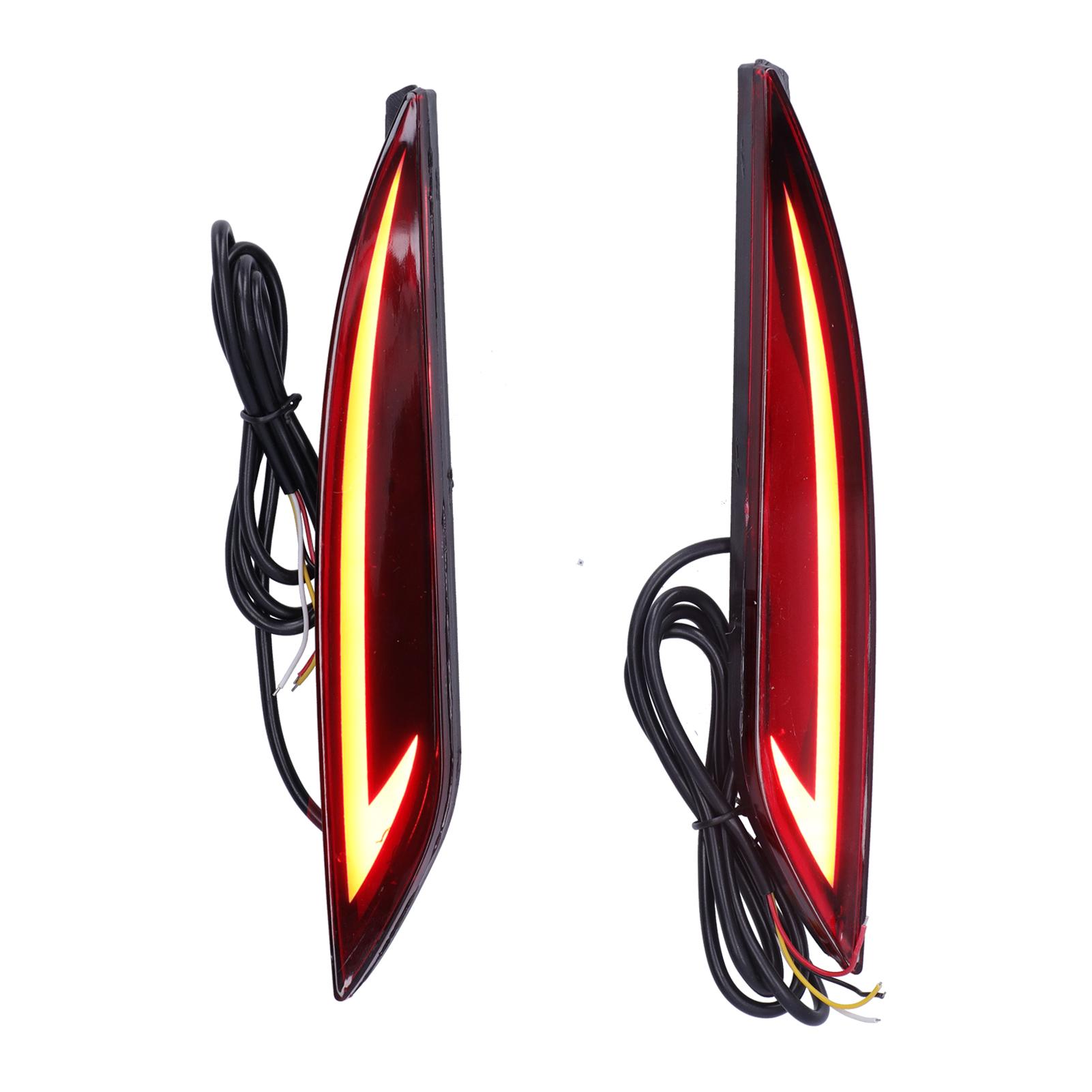 

2 шт. светодиодный задний бампер фара дальнего света стоп-сигнал поворотник подходит для Hyundai Sonata 20102015