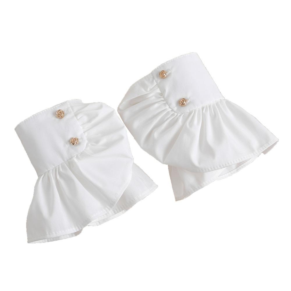 Cuff Extension Fake Flare Sleeves Sunshade Wrist Cuffs Creative Flare Sleeves  Women Girls