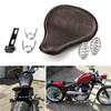 Motorradfeder Solositz Distressed Soft LeatherCushion Montagesatz für Sportster Bobber Chopper Heritage Springer