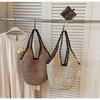 Spring 2026 Woven Beach Tote - Crossbody & Shoulder Handbag