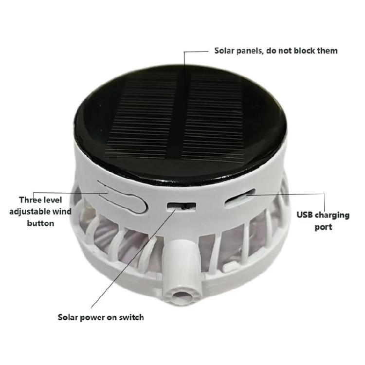 Fashion Solar Fan Cap Light Weight Cooling Fan Hat Large Eave Sunshade Cap For Outdoor Enthusiast Hot Weather Use