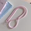 Sweet Beaded Phone Lanyard Long Crossbody Neck Chain Universal Phone Charm Shoulder Bag Replacement Straps Bags Chain